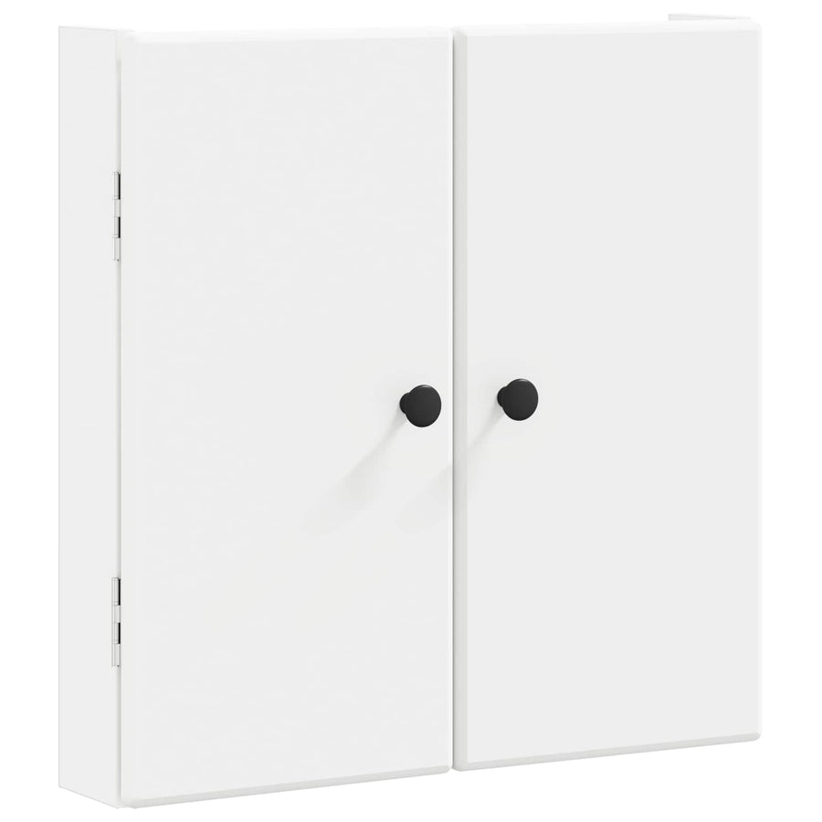 Dartbord Kabinet BREDA Wit 52,5 x 10,5 x 53,5 cm Bewerkt hout