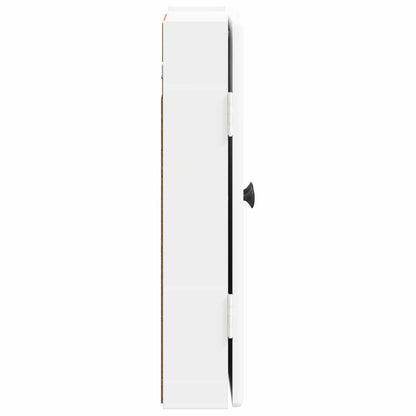 Dartbord Kabinet BREDA Wit 52,5 x 10,5 x 53,5 cm Bewerkt hout
