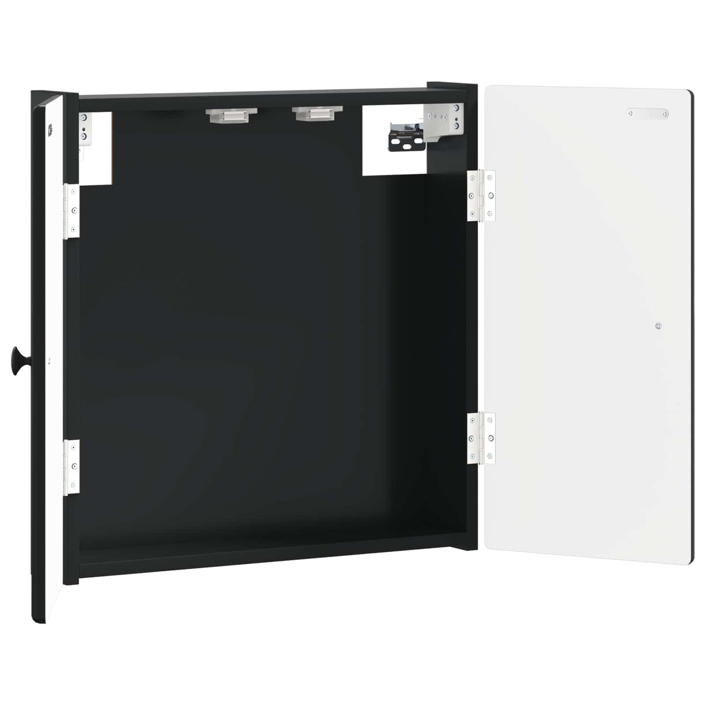 Dartbord Kabinet BREDA Zwart 52,5 x 10,5 x 53,5 cm Bewerkt hout