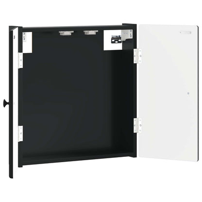 Dartbord Kabinet BREDA Zwart 52,5 x 10,5 x 53,5 cm Bewerkt hout