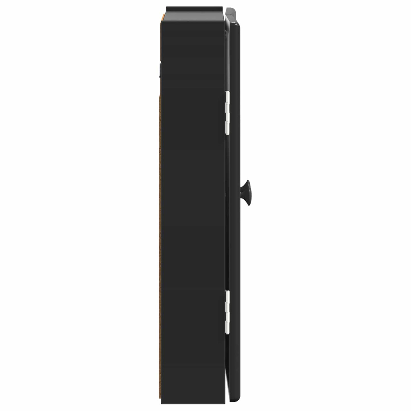 Dartbord Kabinet BREDA Zwart 52,5 x 10,5 x 53,5 cm Bewerkt hout