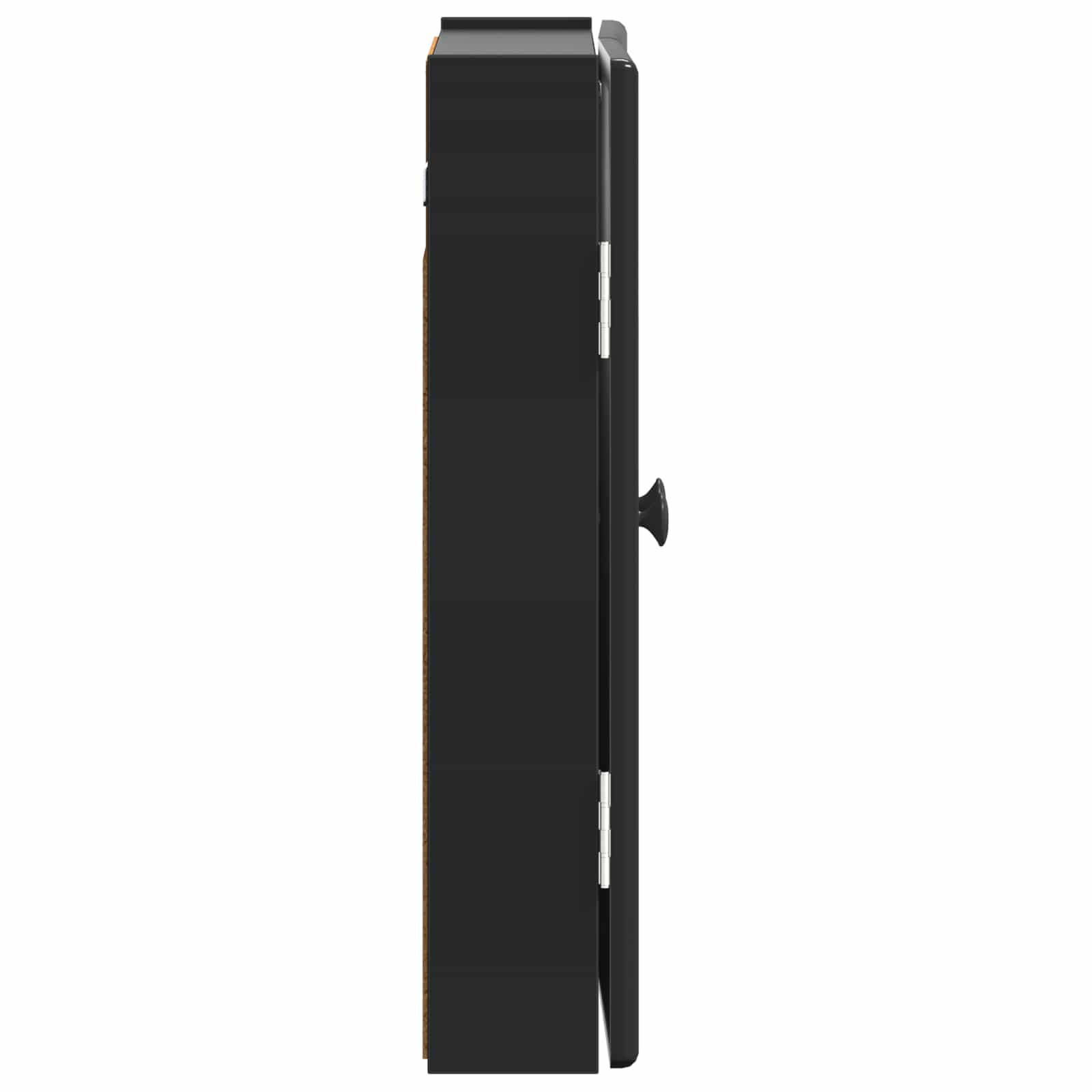 Dartbord Kabinet BREDA Zwart 52,5 x 10,5 x 53,5 cm Bewerkt hout