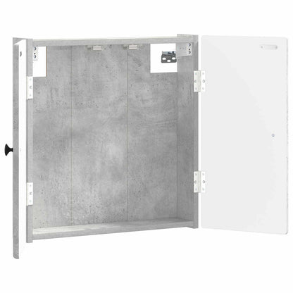 Dartbord Kabinet BREDA Betongrijs 52,5 x 10,5 x 53,5 cm
