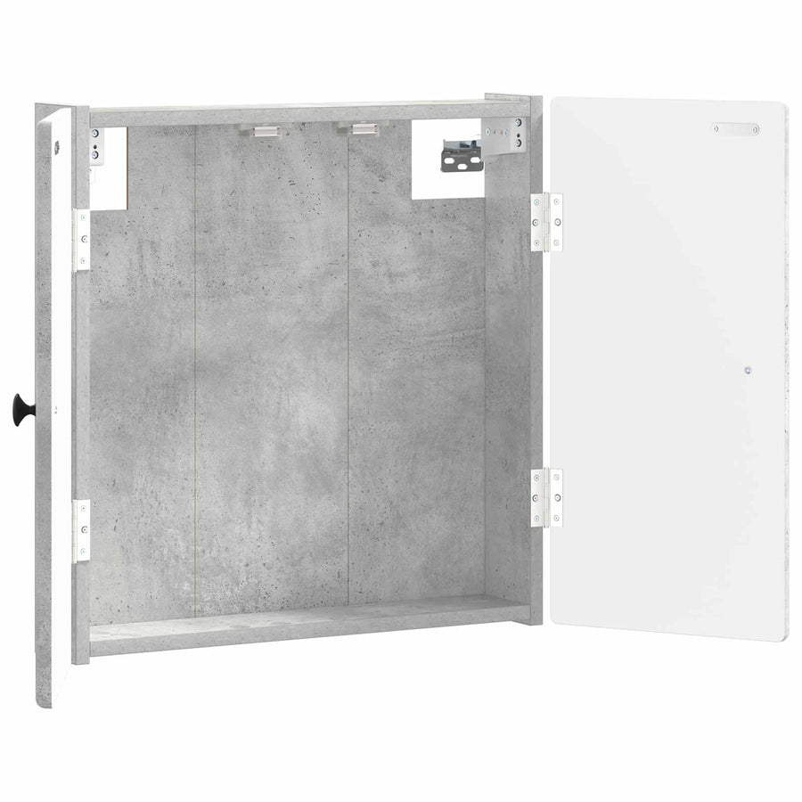 Dartbord Kabinet BREDA Betongrijs 52,5 x 10,5 x 53,5 cm