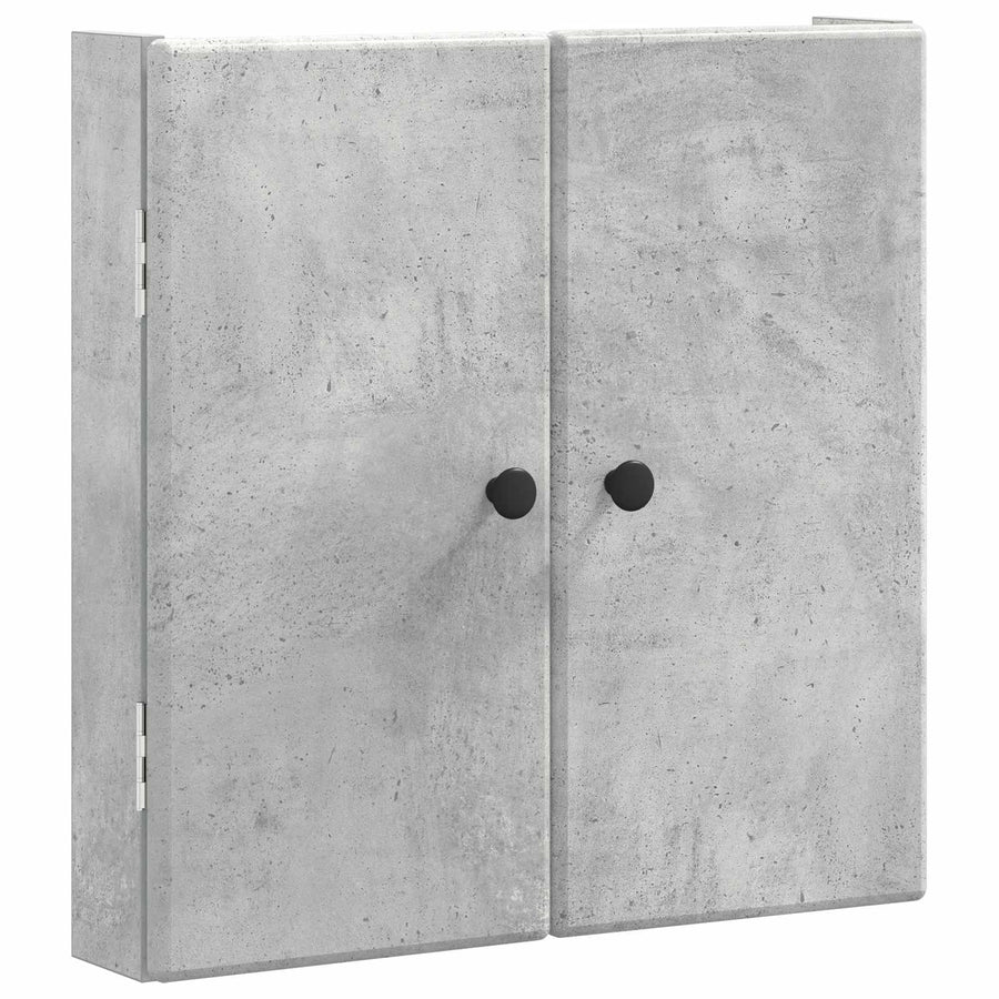 Dartbord Kabinet BREDA Betongrijs 52,5 x 10,5 x 53,5 cm