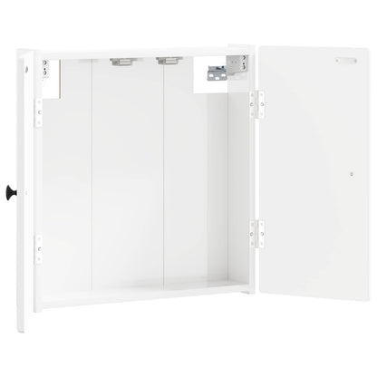 Dartbord Kabinet BREDA Hoogglans Wit 52,5 x 10,5 x 53,5 cm