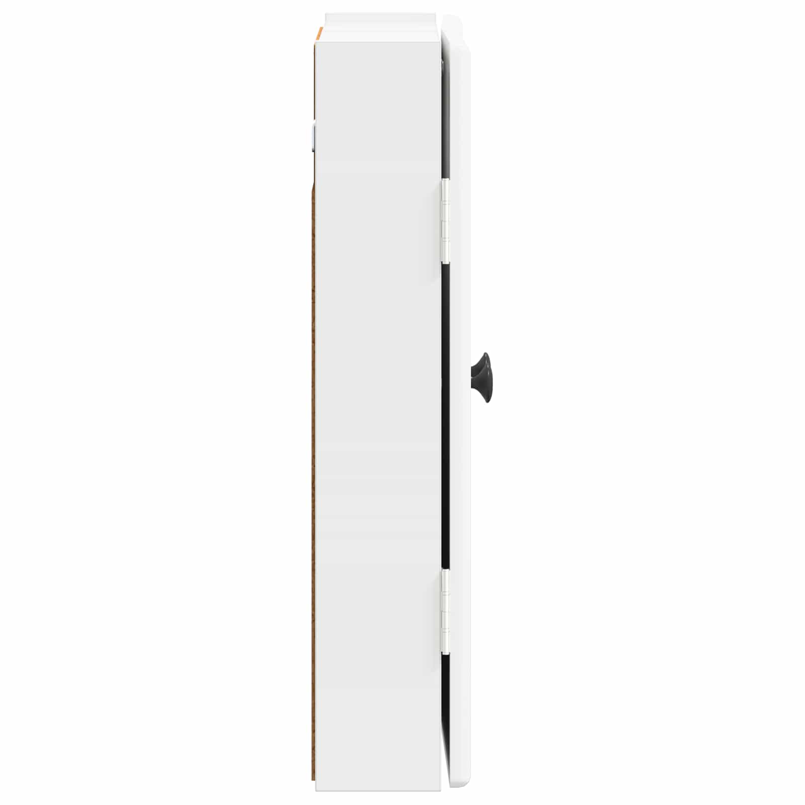 Dartbord Kabinet BREDA Hoogglans Wit 52,5 x 10,5 x 53,5 cm