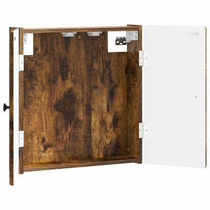 Dartbord Kabinet BREDA Gerookt eiken 52,5 x 10,5 x 53,5 cm