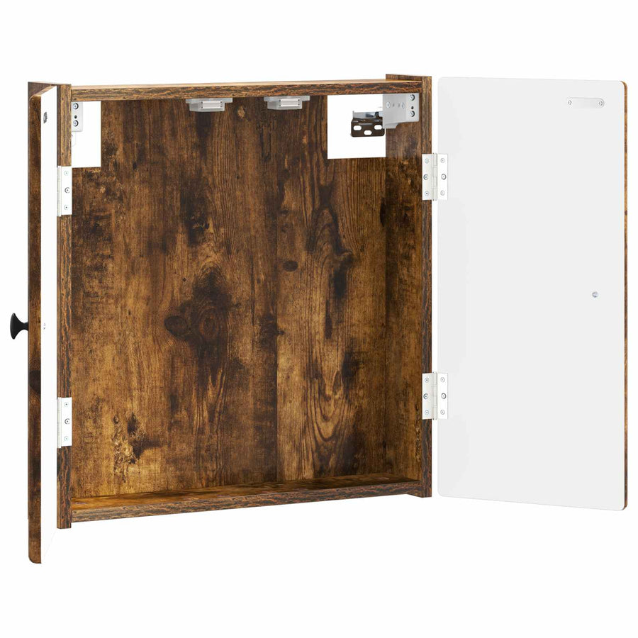 Dartbord Kabinet BREDA Gerookt eiken 52,5 x 10,5 x 53,5 cm