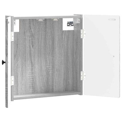Dartbord Kabinet BREDA Grijs Sonoma 52,5 x 10,5 x 53,5 cm
