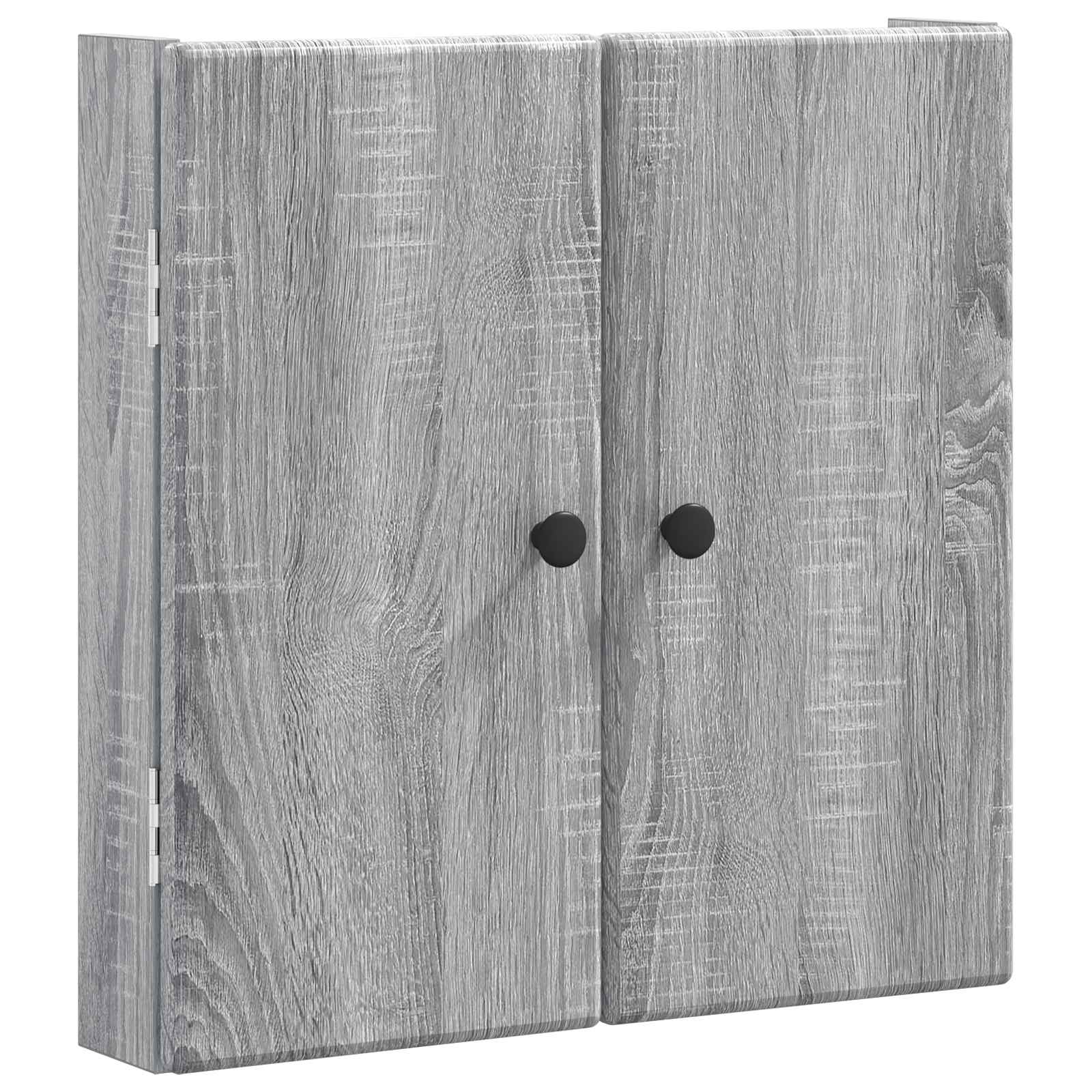 Dartbord Kabinet BREDA Grijs Sonoma 52,5 x 10,5 x 53,5 cm