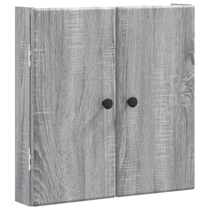 Dartbord Kabinet BREDA Grijs Sonoma 52,5 x 10,5 x 53,5 cm