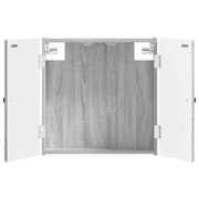 Dartbord kabinet grijs Sonoma 52,5x10,5x53,5 cm