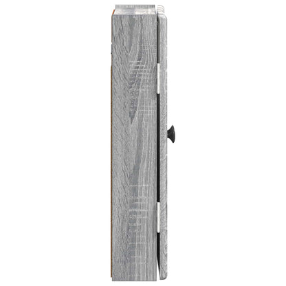 Dartbord Kabinet BREDA Grijs Sonoma 52,5 x 10,5 x 53,5 cm