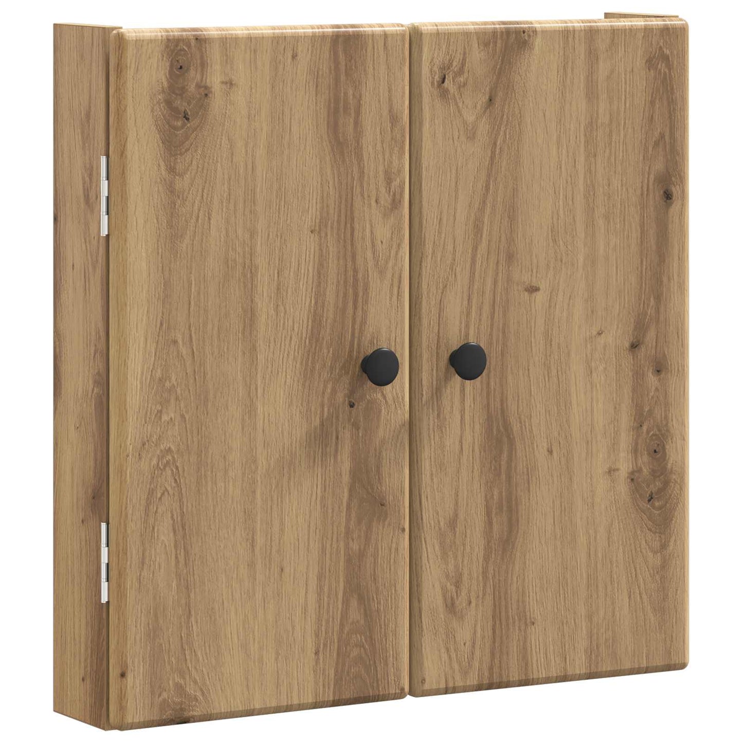 Dartbord Kabinet BREDA Artisanaal eiken 52,5 x 10,5 x 53,5 cm