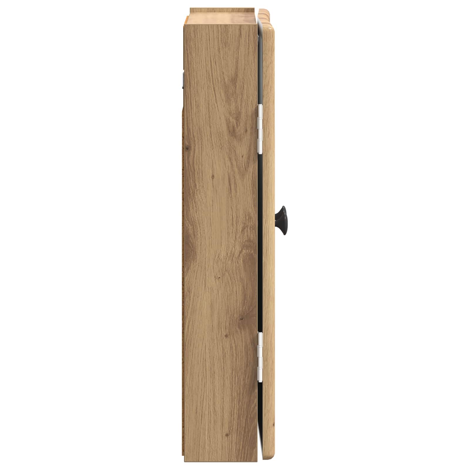 Dartbord Kabinet BREDA Artisanaal eiken 52,5 x 10,5 x 53,5 cm