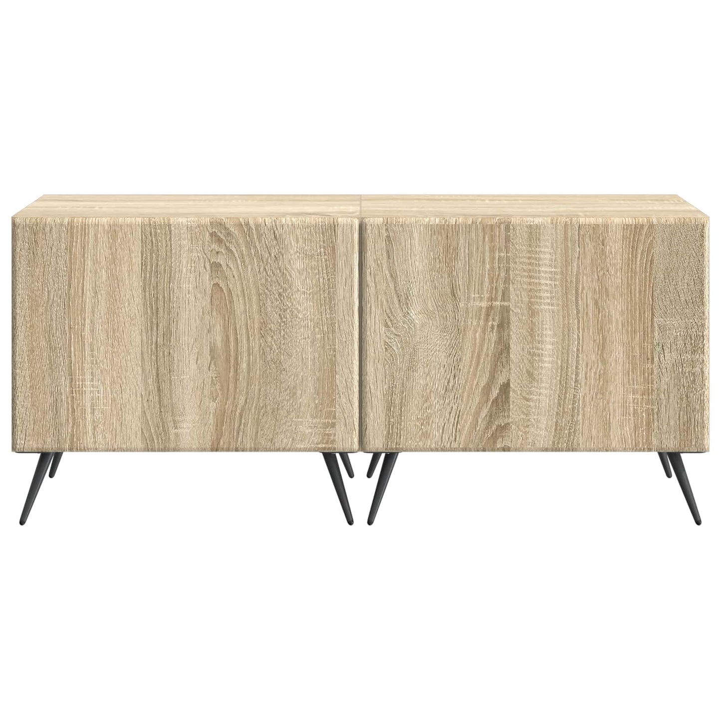 Tv-meubel Sonoma Eiken Bewerkt hout