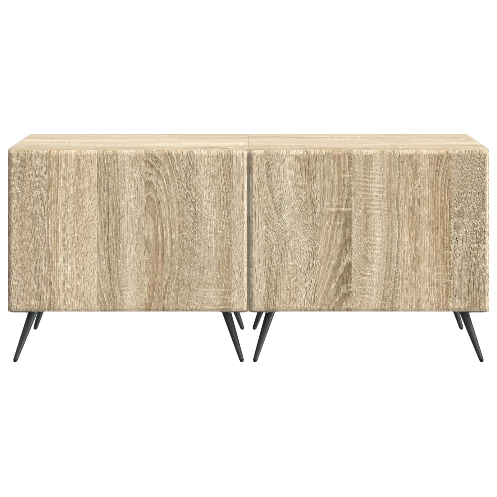 Tv-meubel Sonoma Eiken Bewerkt hout