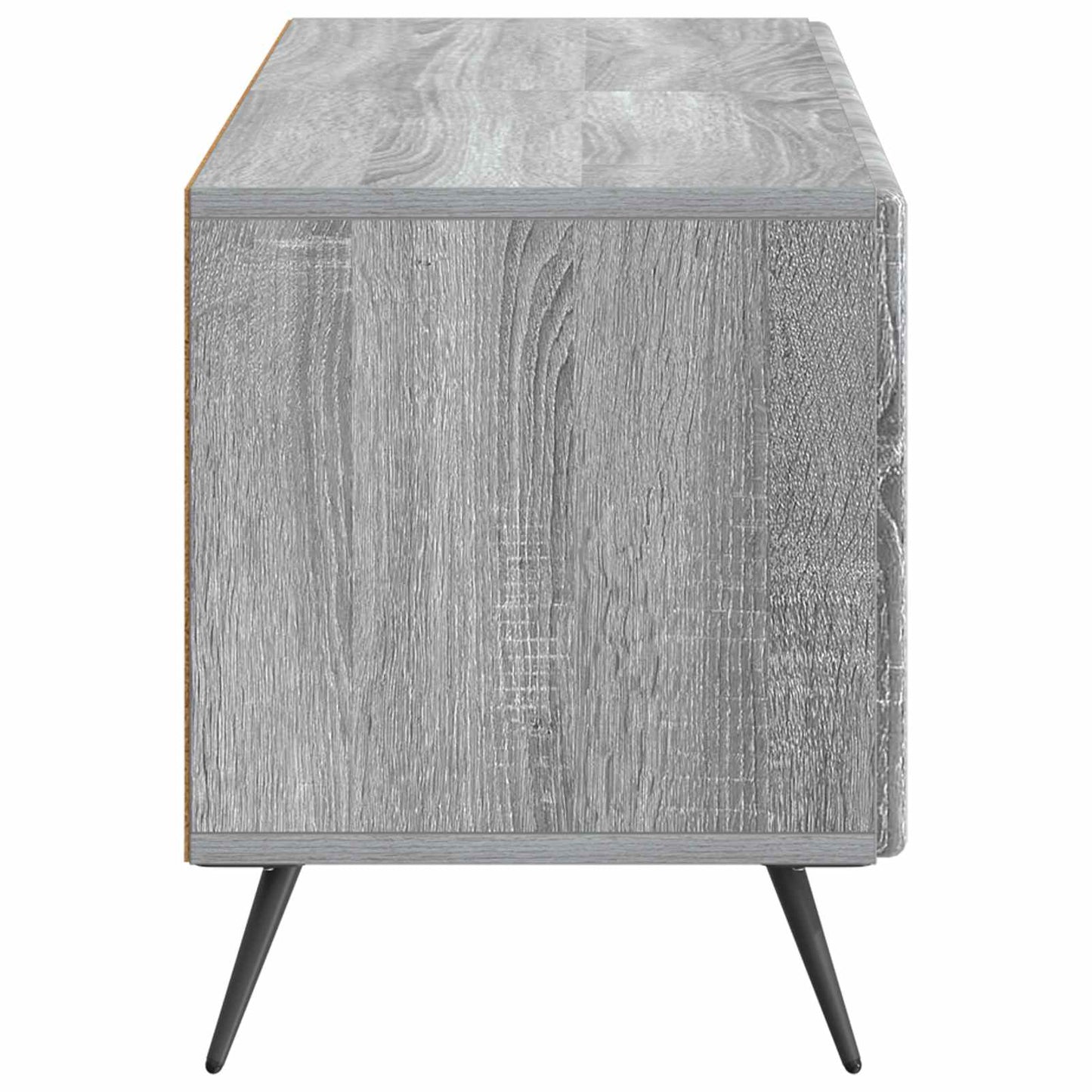 Tv-meubel Grijs Sonoma Bewerkt hout