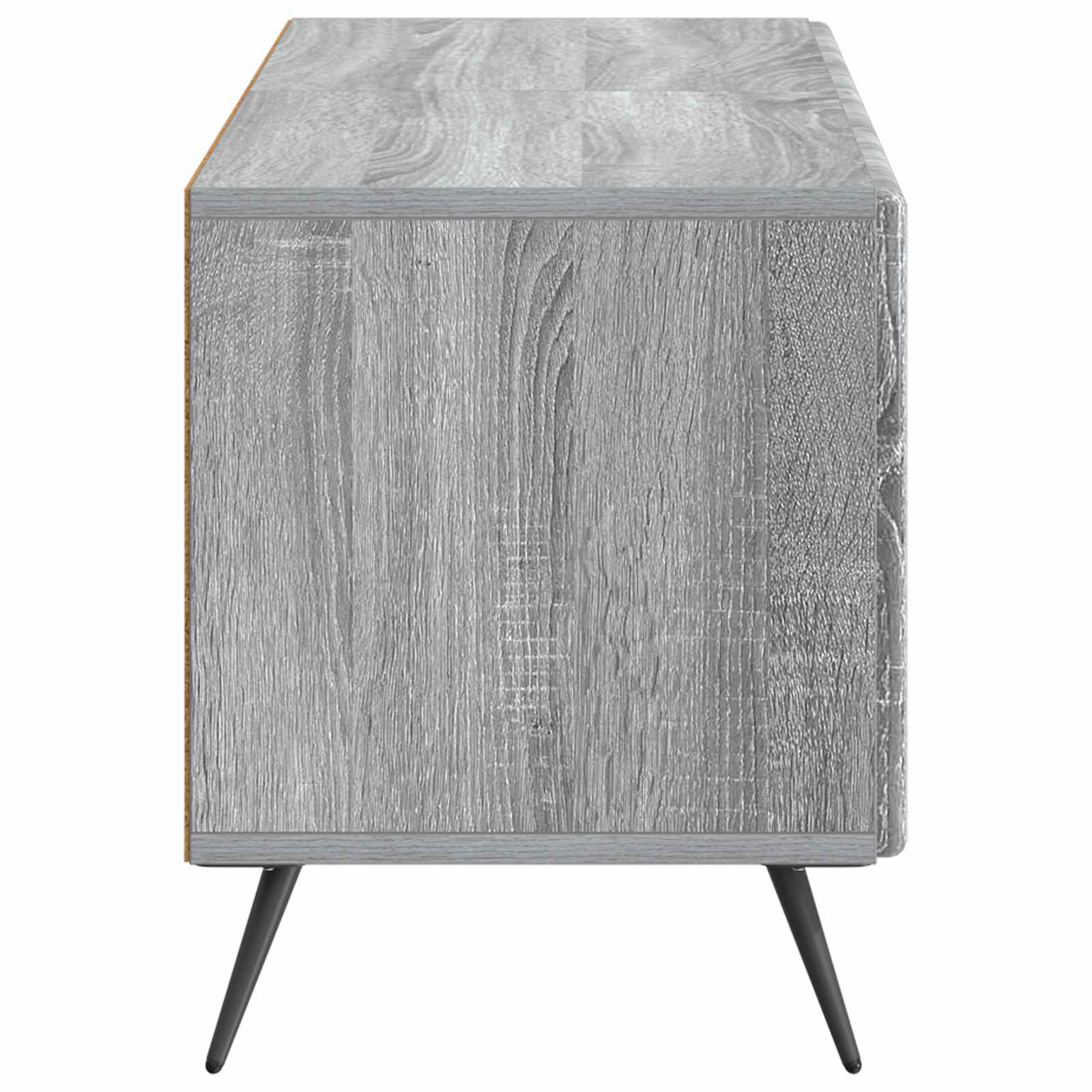 Tv-meubel Grijs Sonoma Bewerkt hout