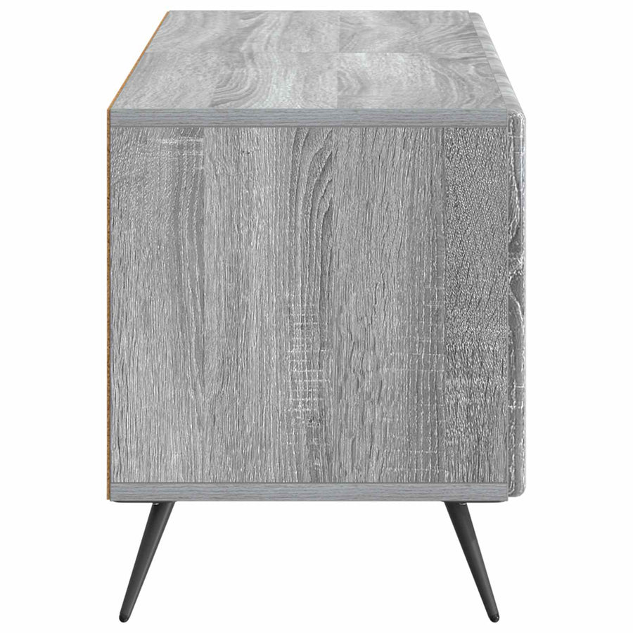 Tv-meubel Grijs Sonoma Bewerkt hout