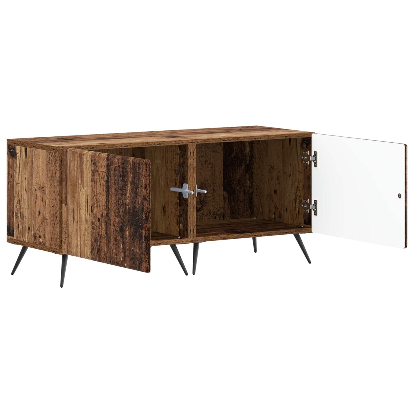 Tv-meubel Oud hout Bewerkt hout