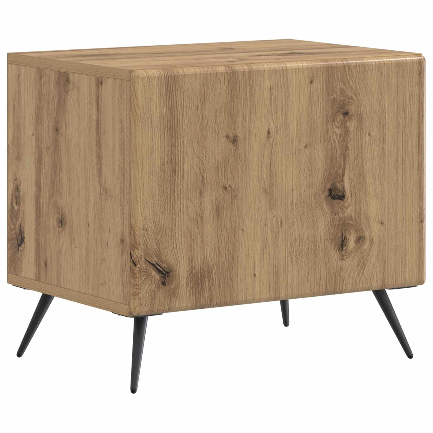 Tv-meubel Artisanaal eiken Bewerkt hout