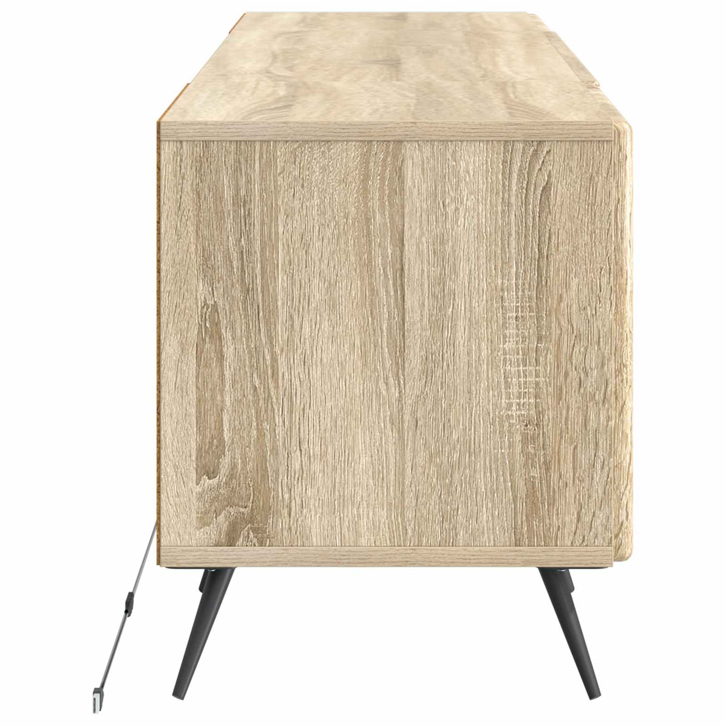 LED tv-meubel Sonoma Eiken Bewerkt hout