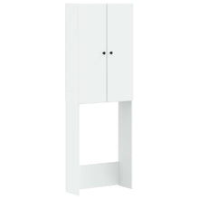 Toiletkast BREDA Wit 66 x 25,5 x 190 cm Bewerkt hout