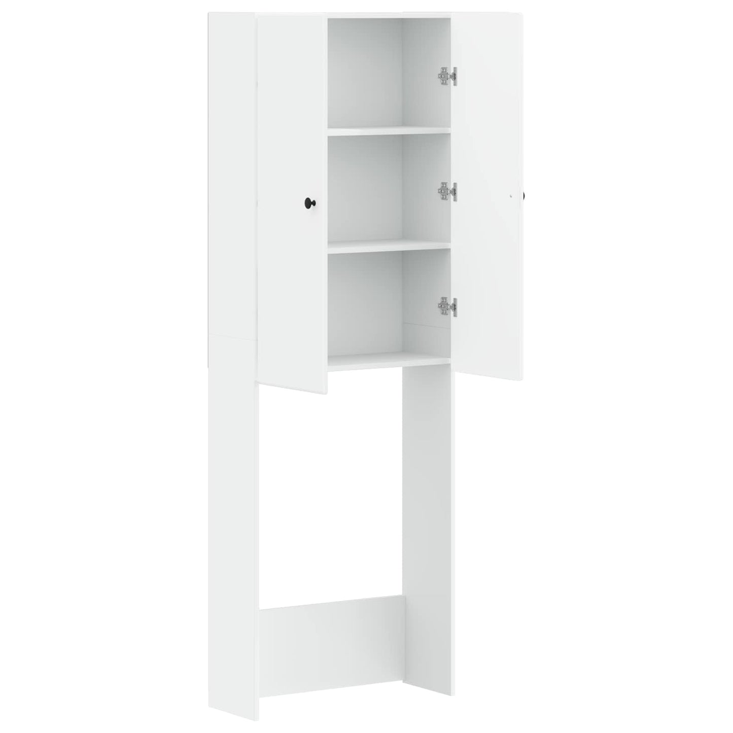 Toiletkast BREDA Wit 66 x 25,5 x 190 cm Bewerkt hout