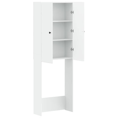 Toiletkast BREDA Wit 66 x 25,5 x 190 cm Bewerkt hout