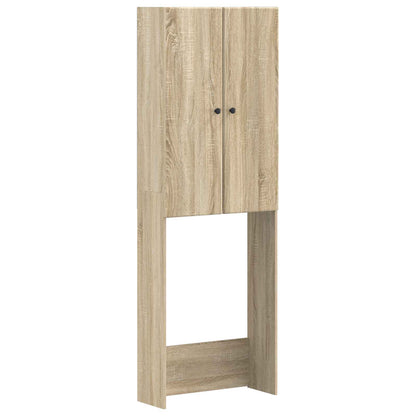 Toiletkast BREDA Sonoma Eiken 66 x 25,5 x 190 cm Bewerkt hout