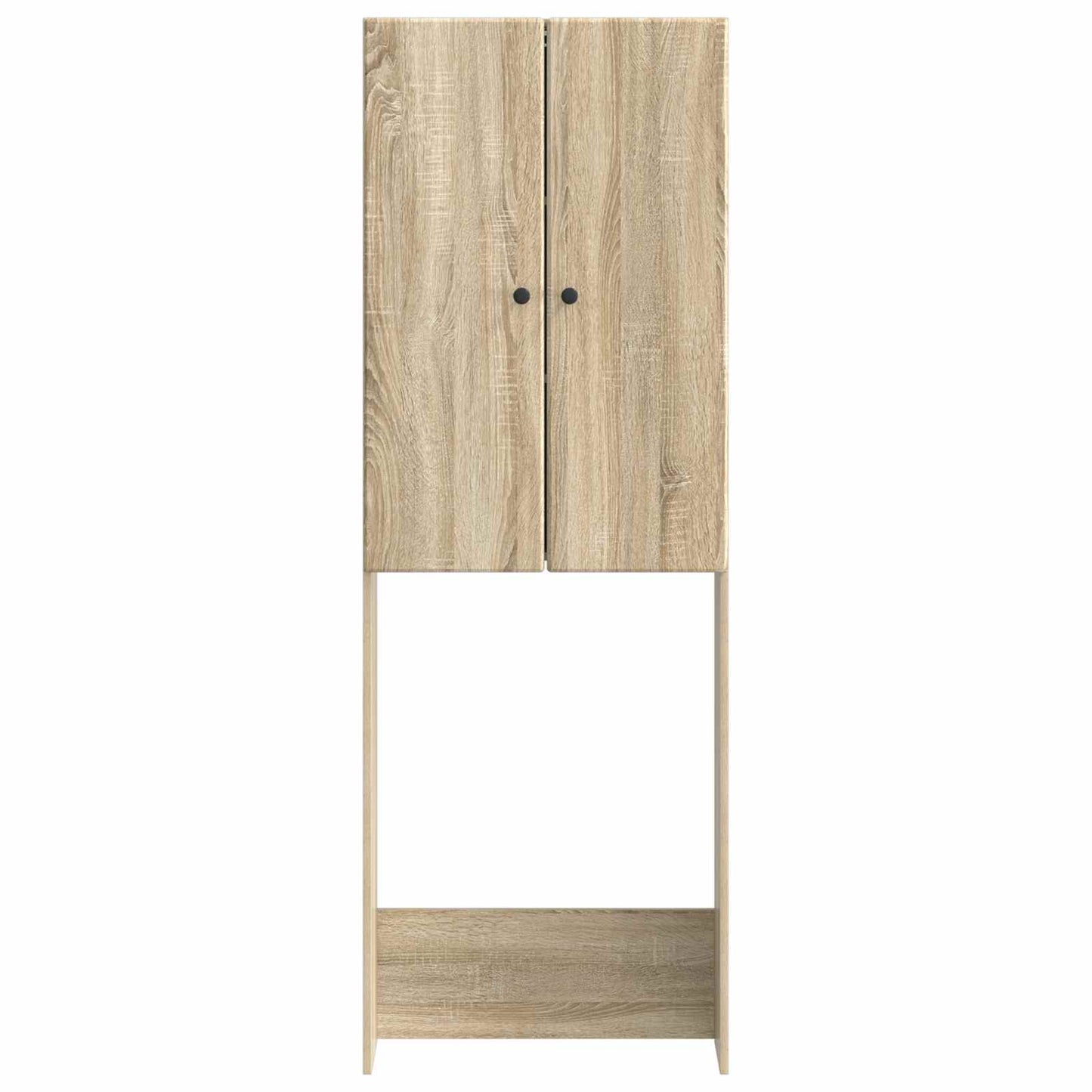 Toiletkast BREDA Sonoma Eiken 66 x 25,5 x 190 cm Bewerkt hout