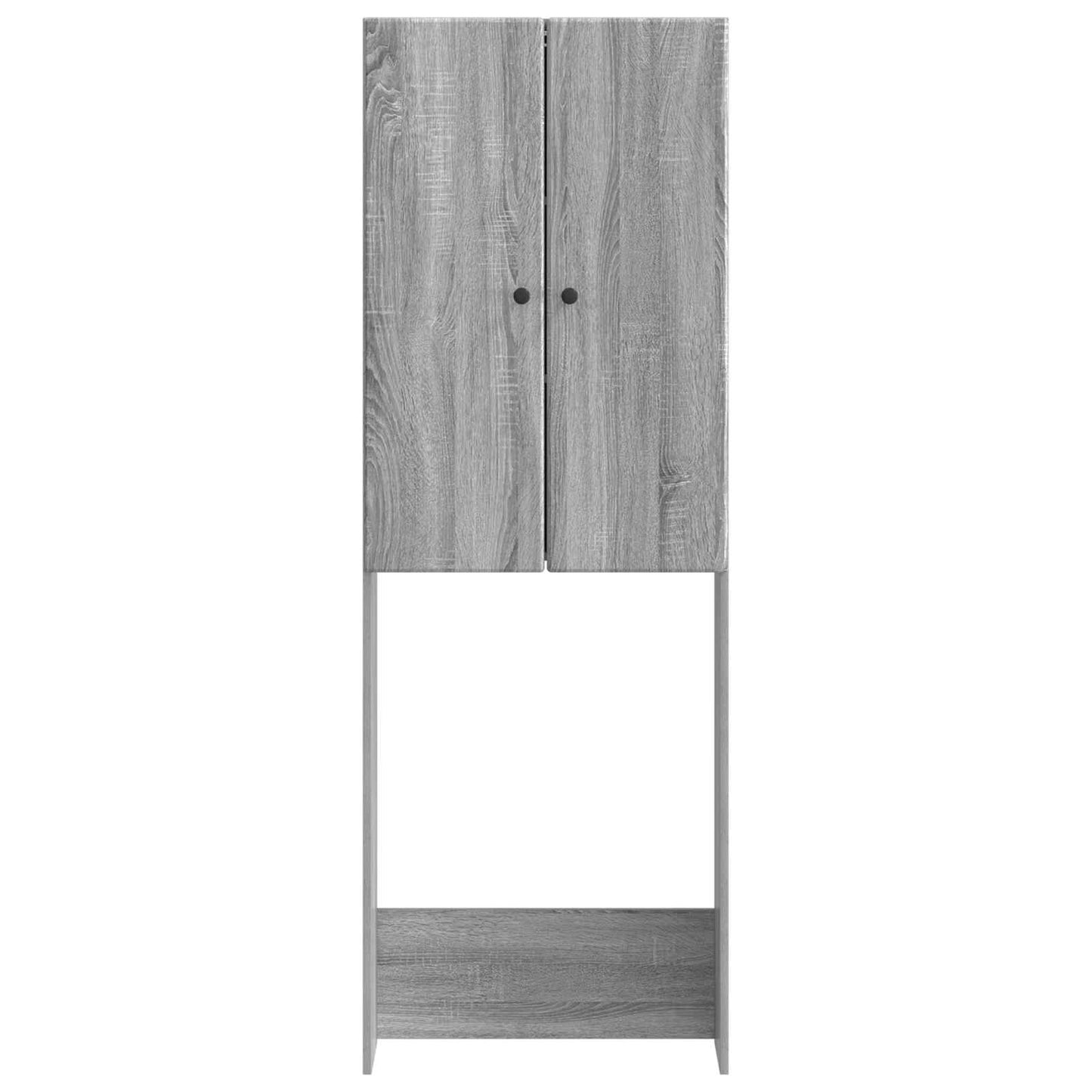 Toiletkast BREDA Grijs Sonoma 66 x 25,5 x 190 cm Bewerkt hout