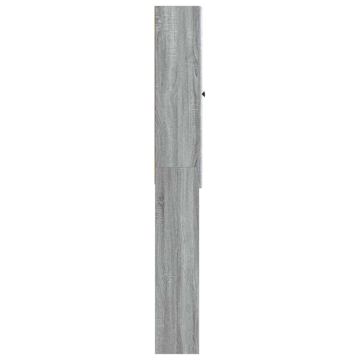 Toiletkast BREDA Grijs Sonoma 66 x 25,5 x 190 cm Bewerkt hout