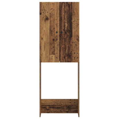 Toiletkast BREDA Oud hout 66 x 25,5 x 190 cm Bewerkt hout