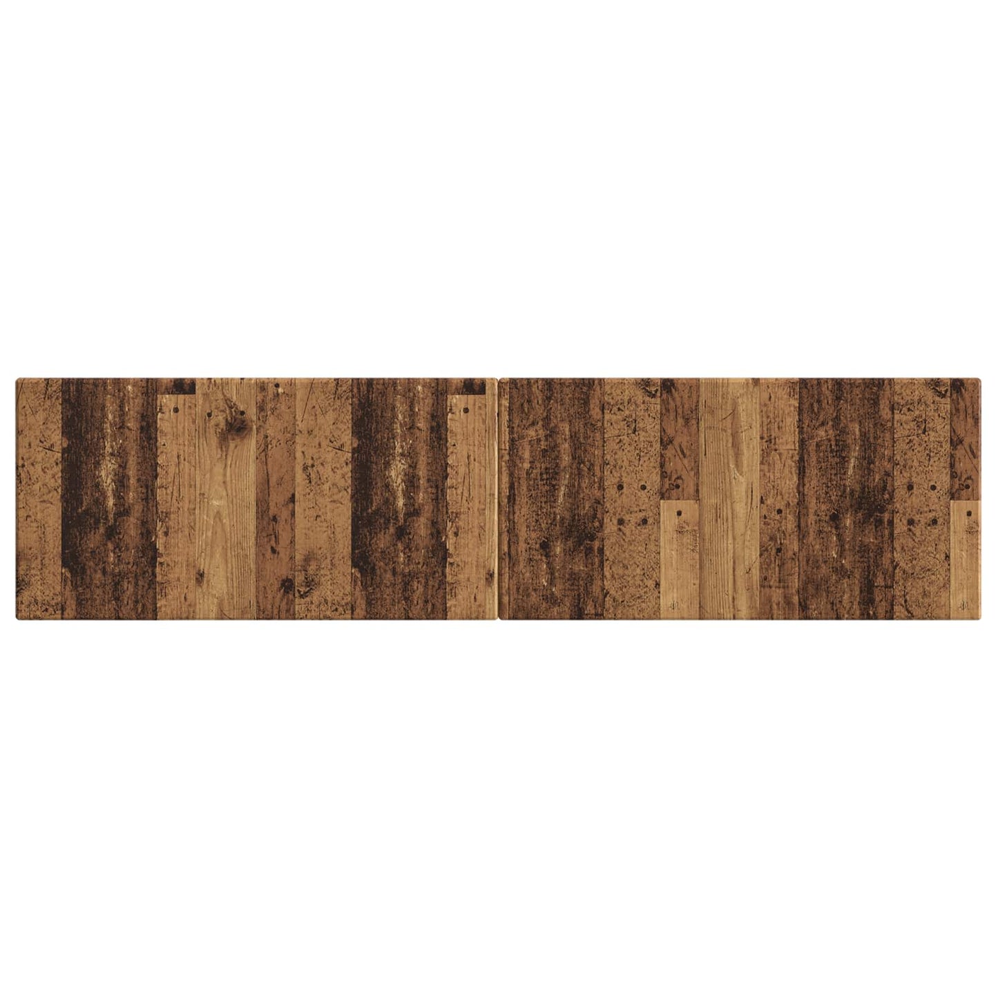 Wandgemonteerd Hoofdeinde BREDA Oud hout Bewerkt hout