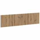 Hoofdeinde 200x50 cm bewerkt hout eiken