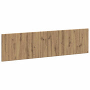 Hoofdeinde 200x50 cm bewerkt hout eiken