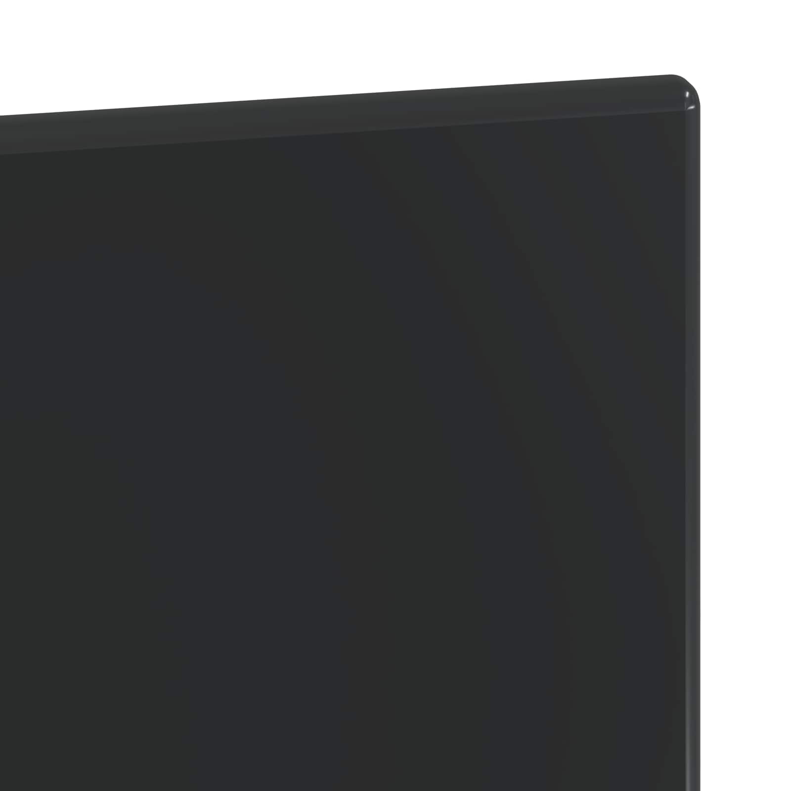 Wandgemonteerd Hoofdeinde BREDA Zwart Bewerkt hout