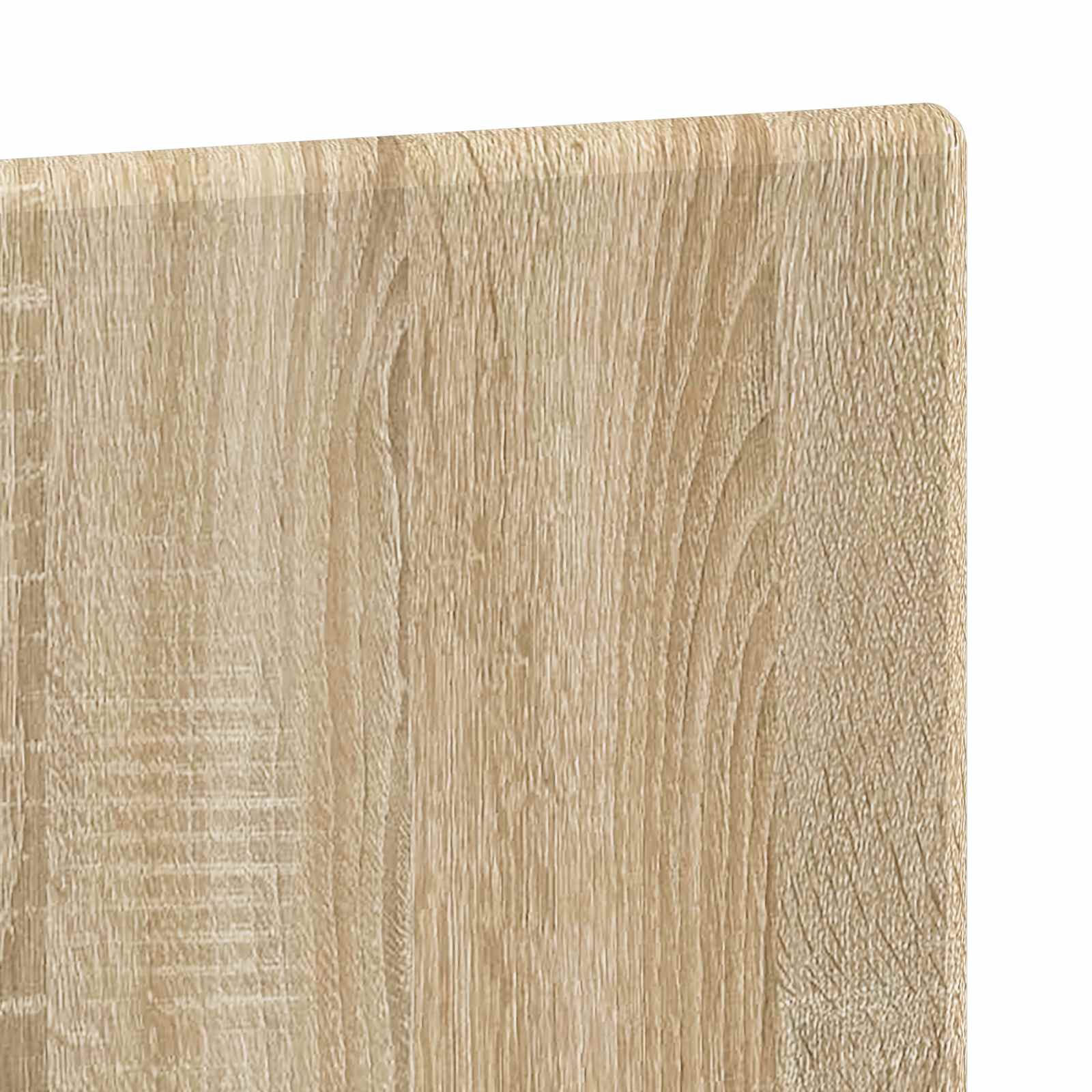 Wandgemonteerd Hoofdeinde BREDA Sonoma Eiken Bewerkt hout