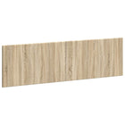 Hoofdbord wandmontage 180x50 cm sonoma eiken