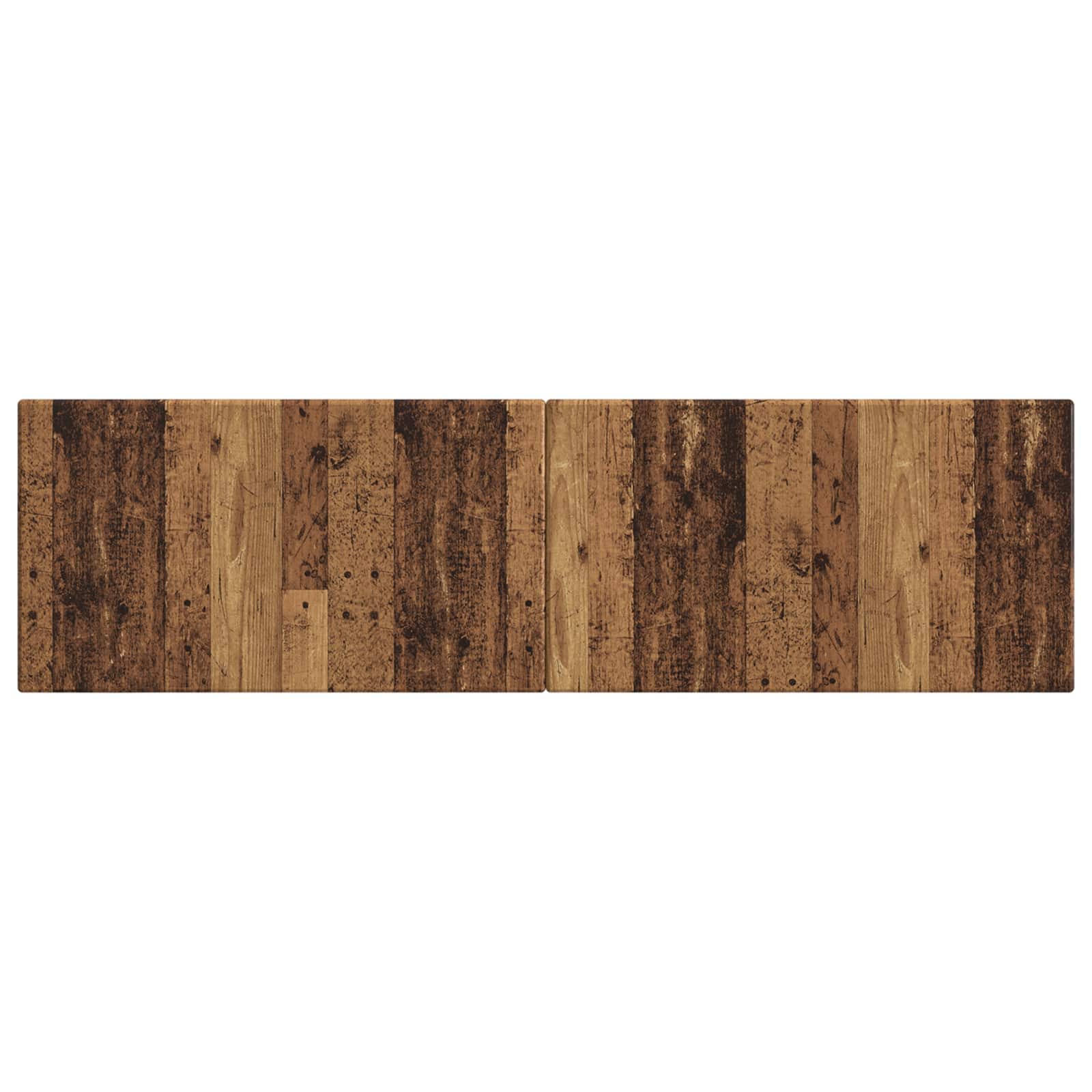 Wandgemonteerd Hoofdeinde BREDA Oud hout Bewerkt hout