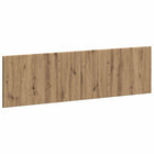 Hoofdeinde 180 cm artisanaal eiken muurmontage