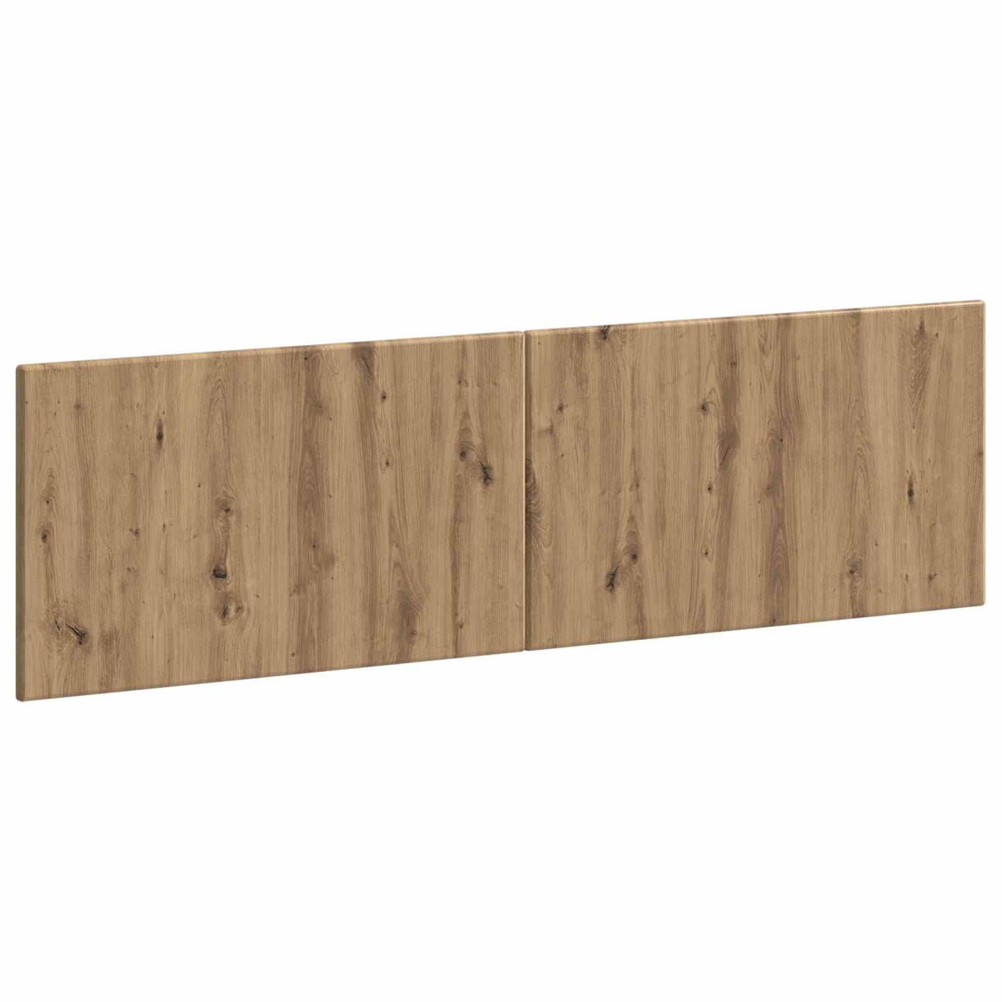 Wandgemonteerd Hoofdeinde BREDA Artisanaal eiken Bewerkt hout