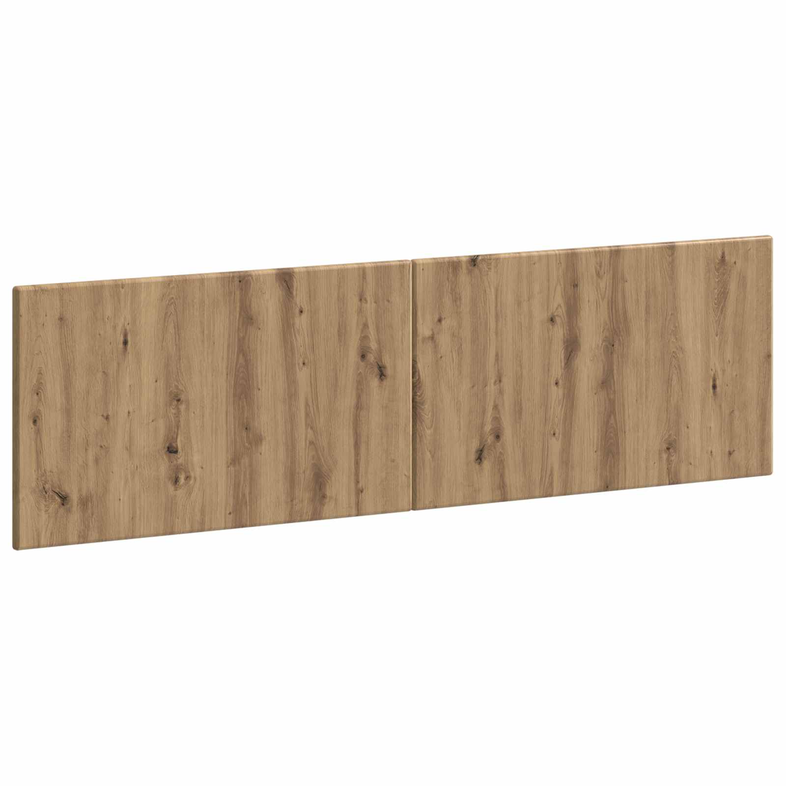 Wandgemonteerd Hoofdeinde BREDA Artisanaal eiken Bewerkt hout