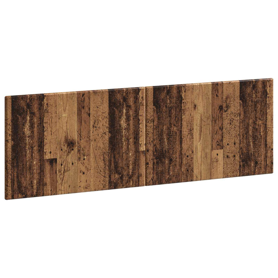 Wandgemonteerd Hoofdeinde BREDA Oud hout Bewerkt hout