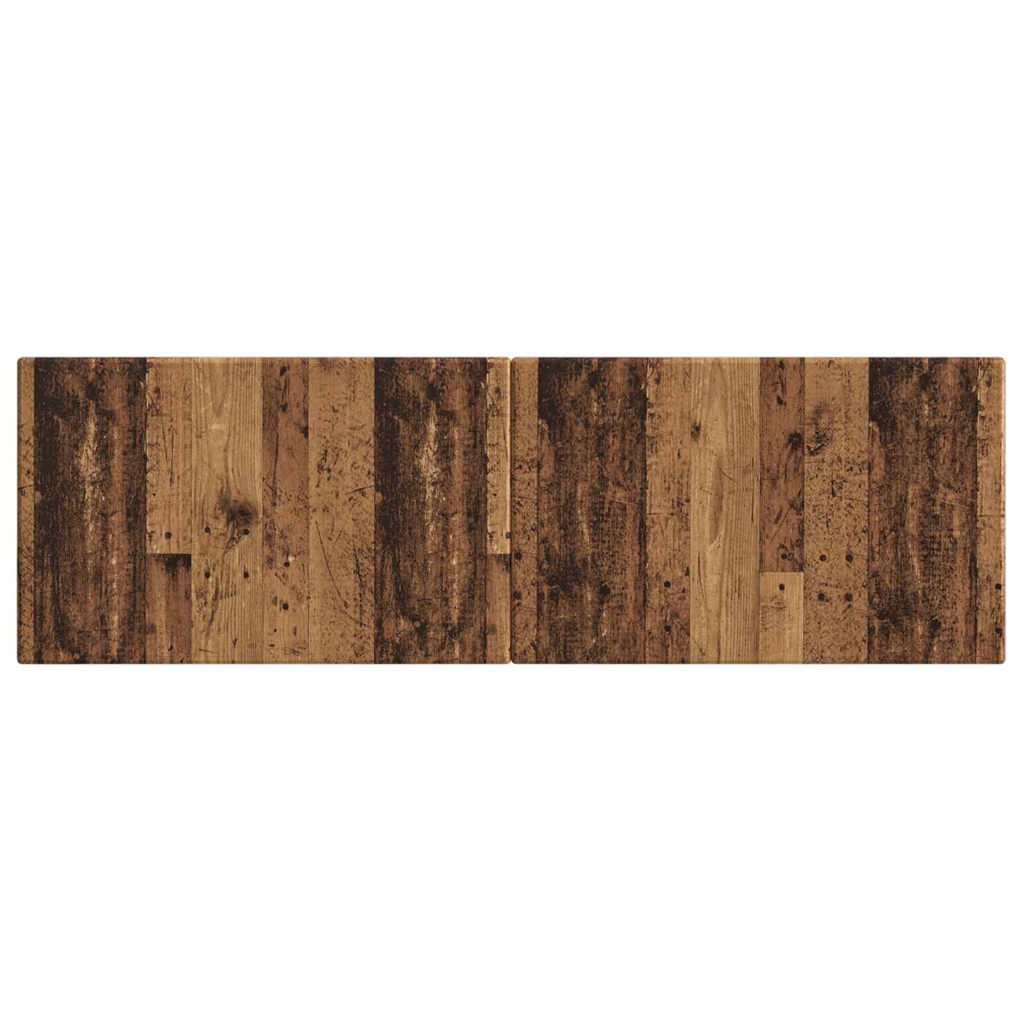 Wandgemonteerd Hoofdeinde BREDA Oud hout Bewerkt hout