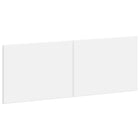 Hoofdbord 140x3x50 cm wit bewerkt hout