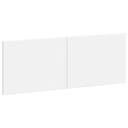 Hoofdbord 140x3x50 cm wit bewerkt hout